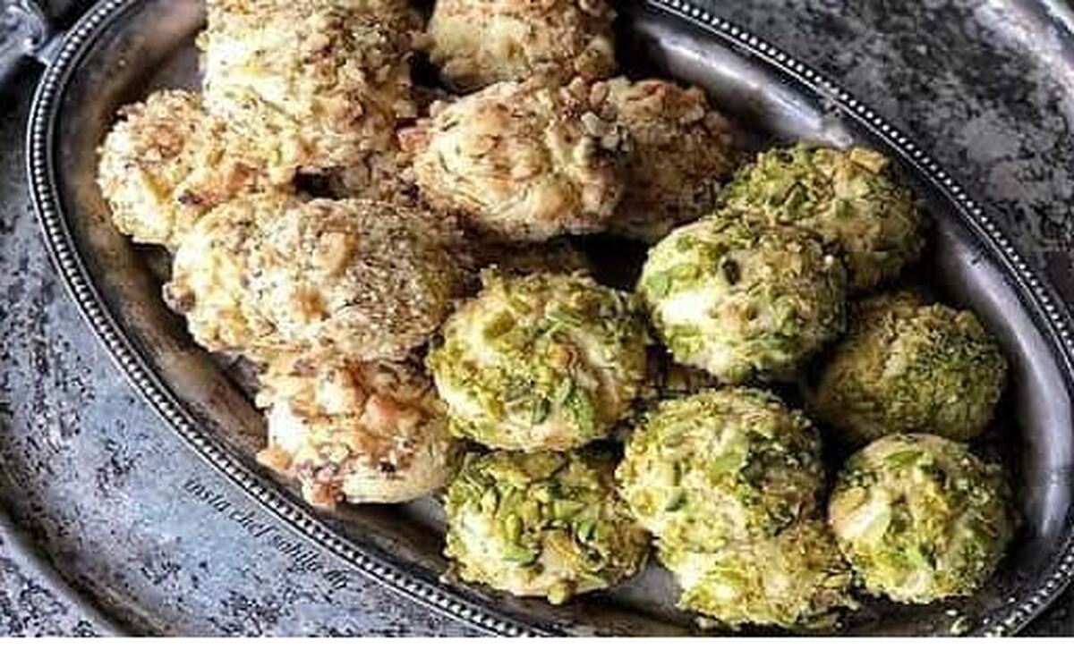 رسپی پخت شیرینی اسکار گردویی با تخم مرغ و کره