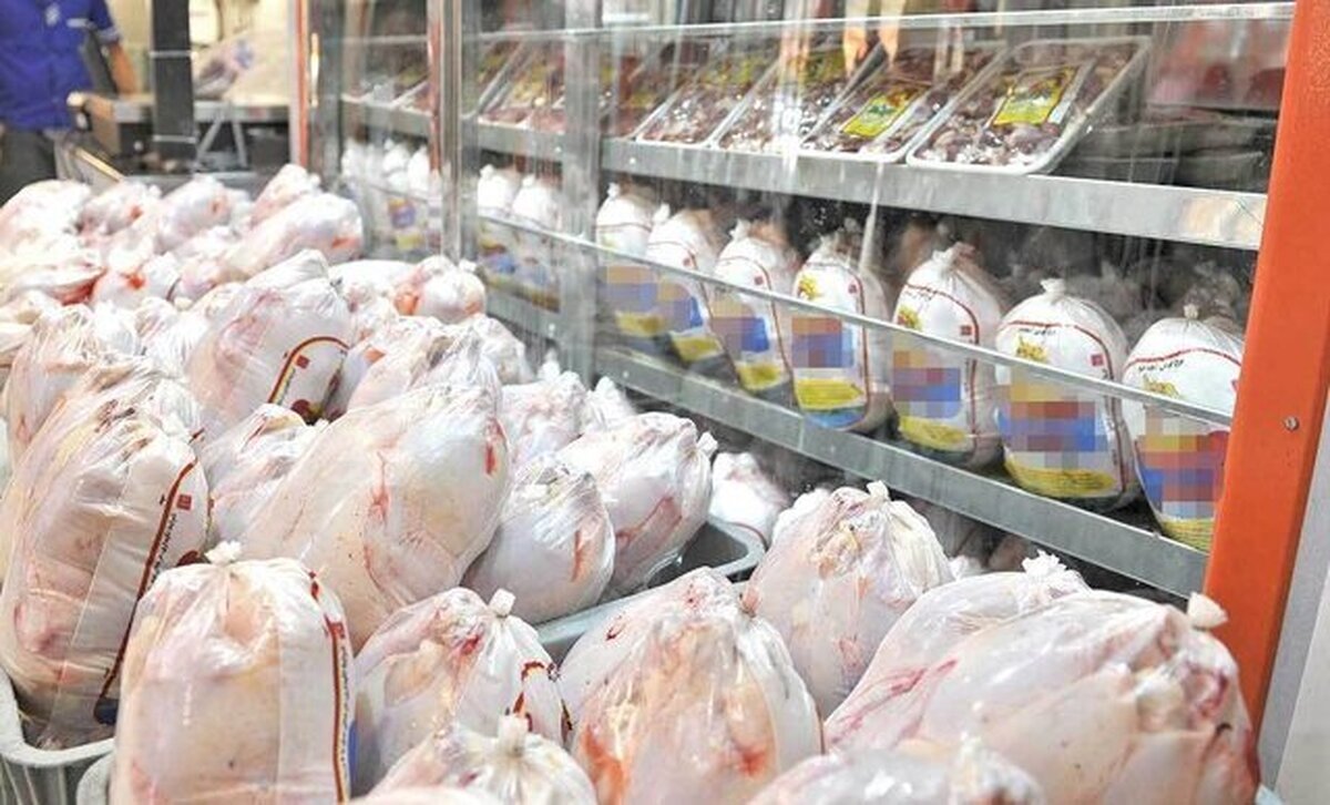 توزیع بیش از ۱۶۰۰ تن گوشت مرغ در اردبیل