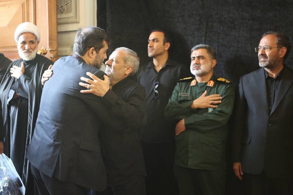 حضور دنیامالی در مراسم بزرگداشت رییس شهید سازمان اطلاعات سپاه