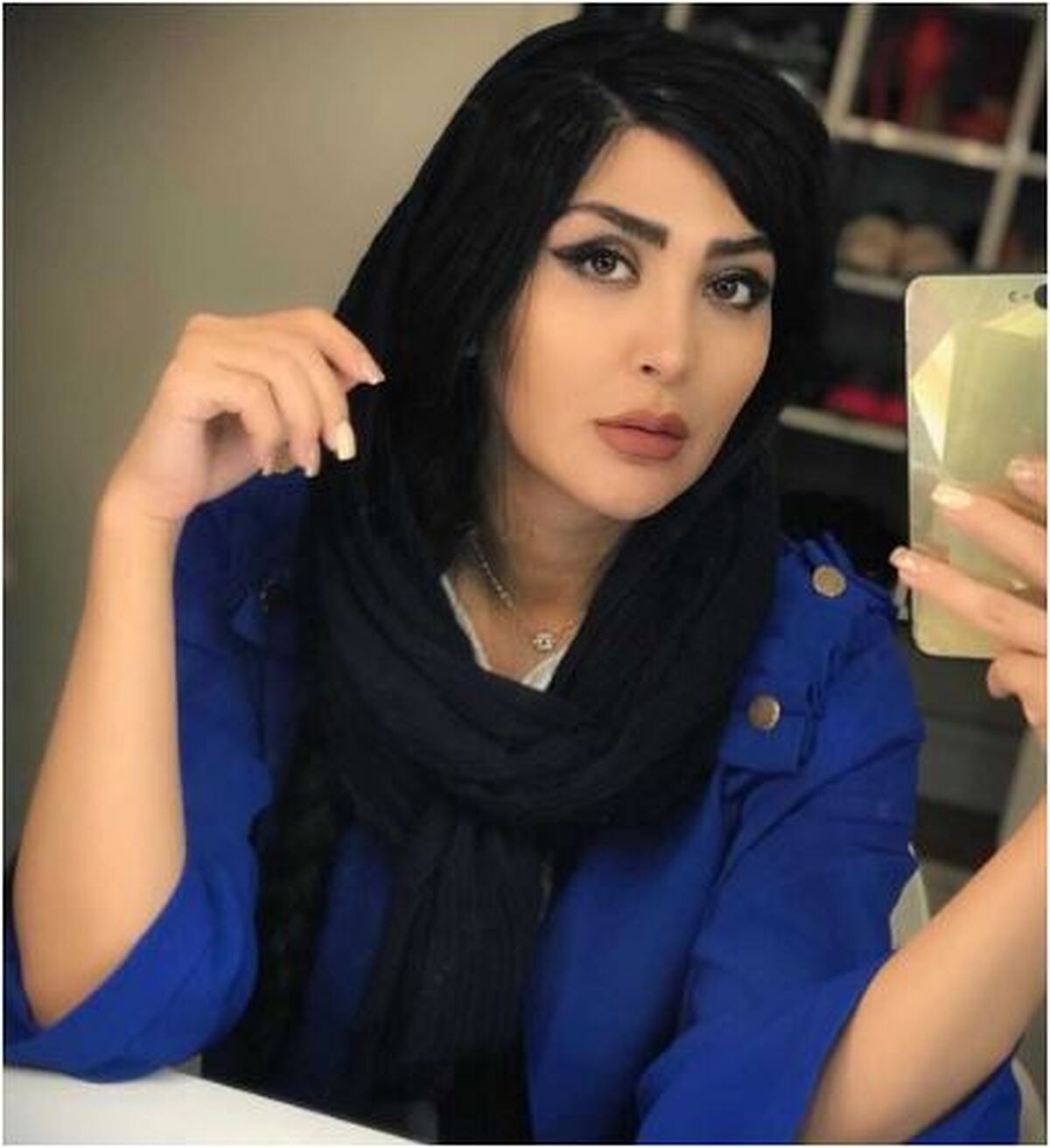 استوری جدید مریم معصومی جلب توجه کرد/ایده عکاسی فقط خودت!