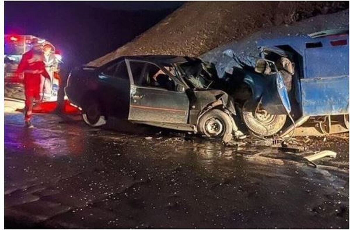 تصادف مرگبار نیسان با یک دستگاه پژو پارس، ۳ کشته داد