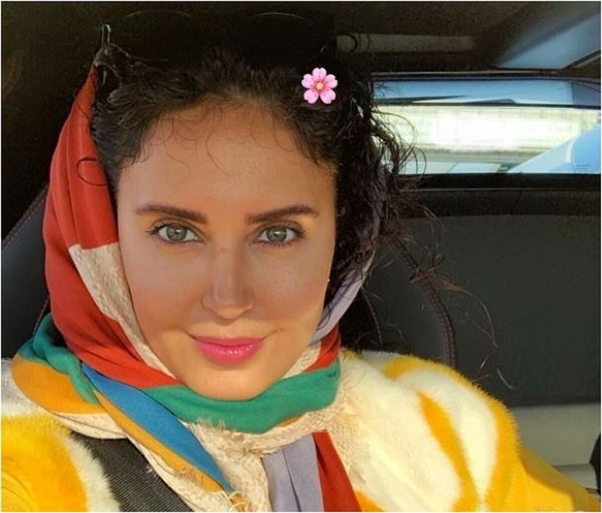 نگاهی به استایل جذاب الناز شاکردوست با لباس خوش رنگ بلوچی/چقدر هم بهش میاد!