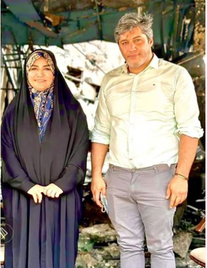 سحر امامی از شوهر قد بلندش رونمایی کرد+عکس