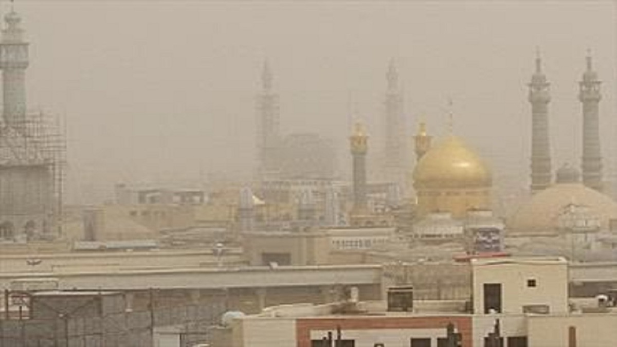 هوای قم همچنان در شرایط ناسالم