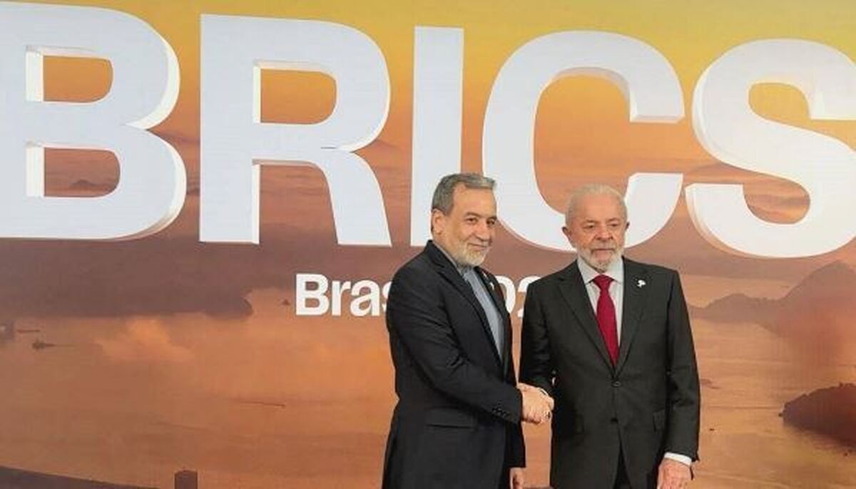 استقبال رئیس جمهور برزیل از عراقچی در ریودوژانیرو