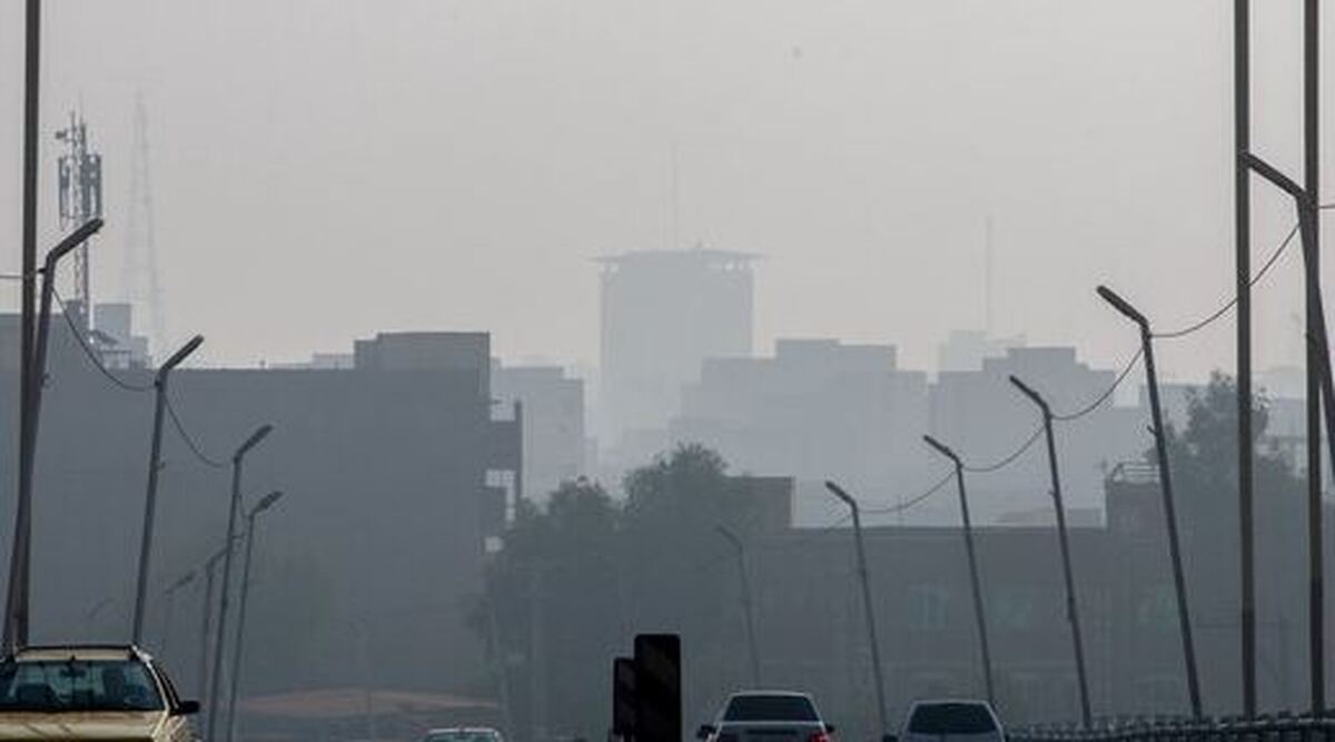 آلودگی هوا در ۱۴ شهر خوزستان/ ۶ شهر در وضعیت «بنفش» و «قرمز»
