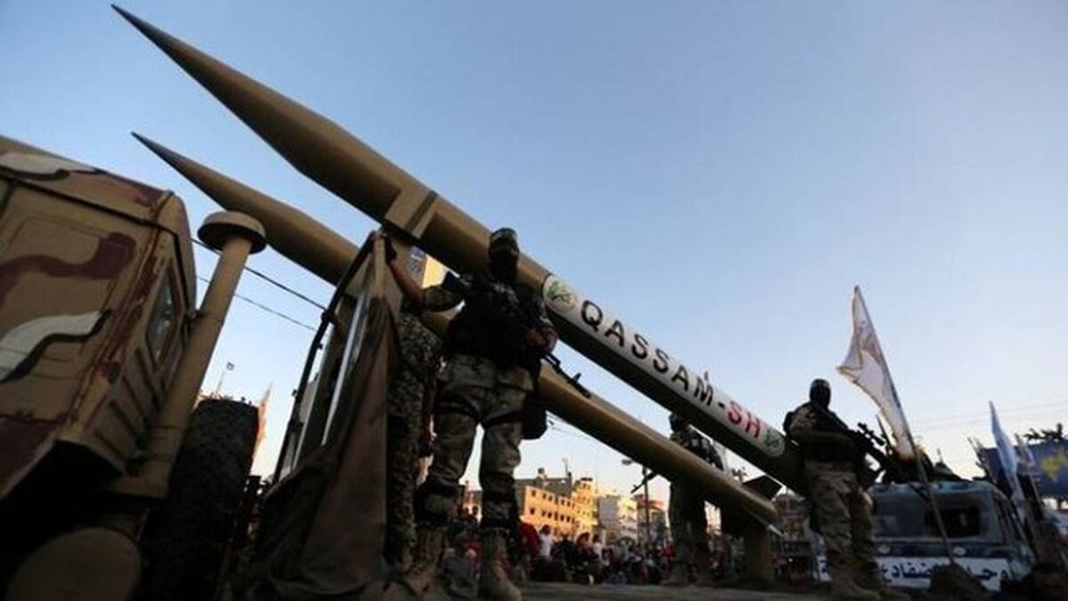 حمله موشکی مقاومت فلسطین به شهرک «کیسوفیم» در اراضی اشغالی