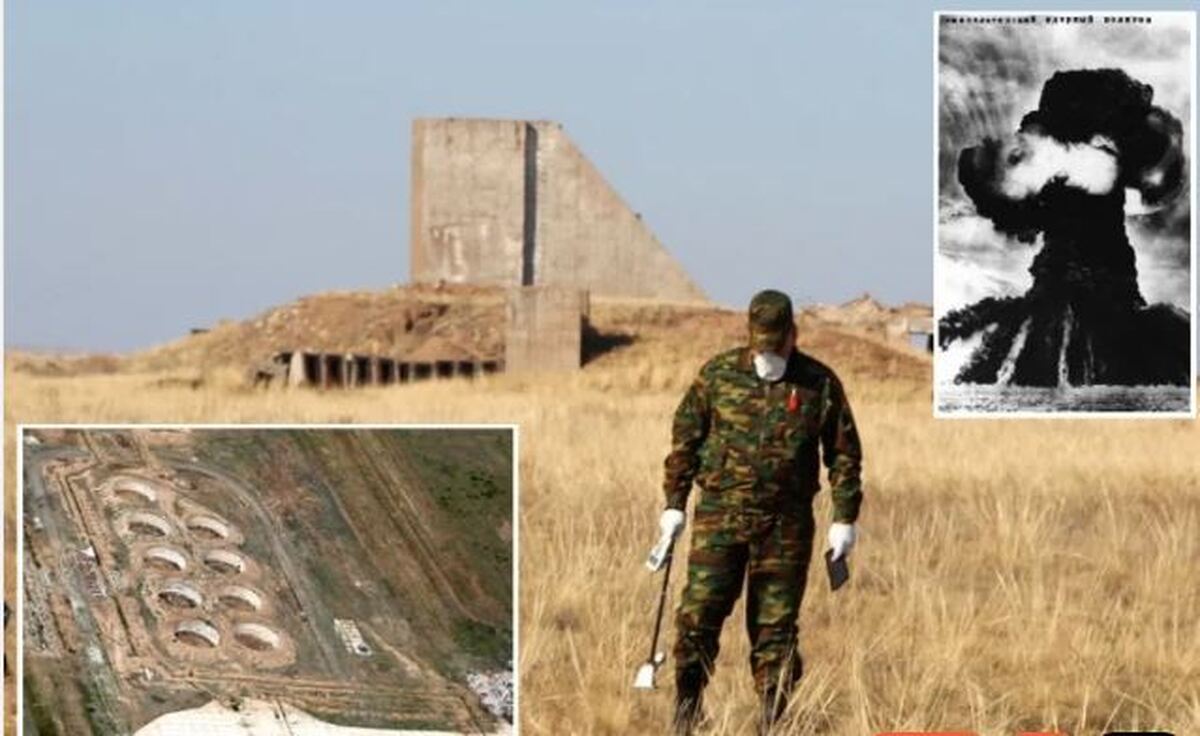 زمین بازی مرگبار دانشمندان شوروی در قزاقستان برای آزمایش‌ها اتمی