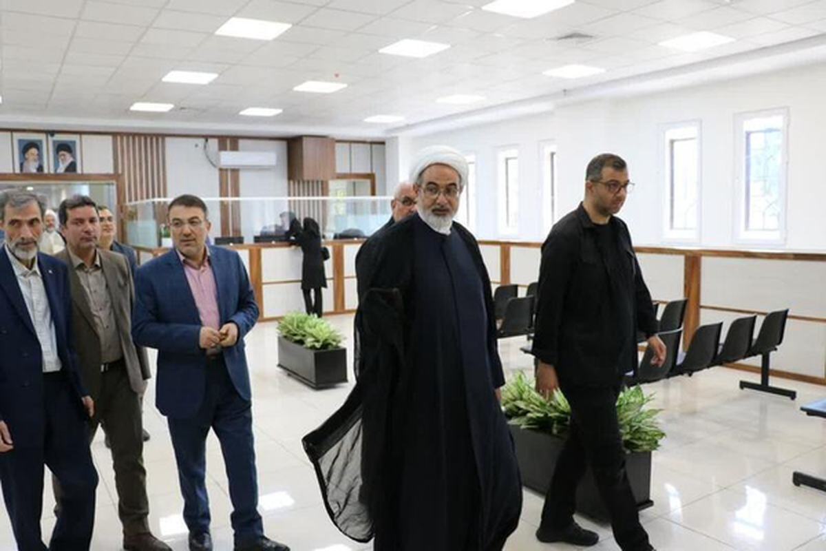 بازدید رئیس سازمان قضایی نیرو‌های مسلح از سازمان قضایی استان تهران