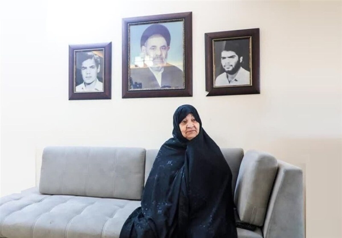 مادر شهیدان «سید علی و سید محسن عبادی» آسمانی شد