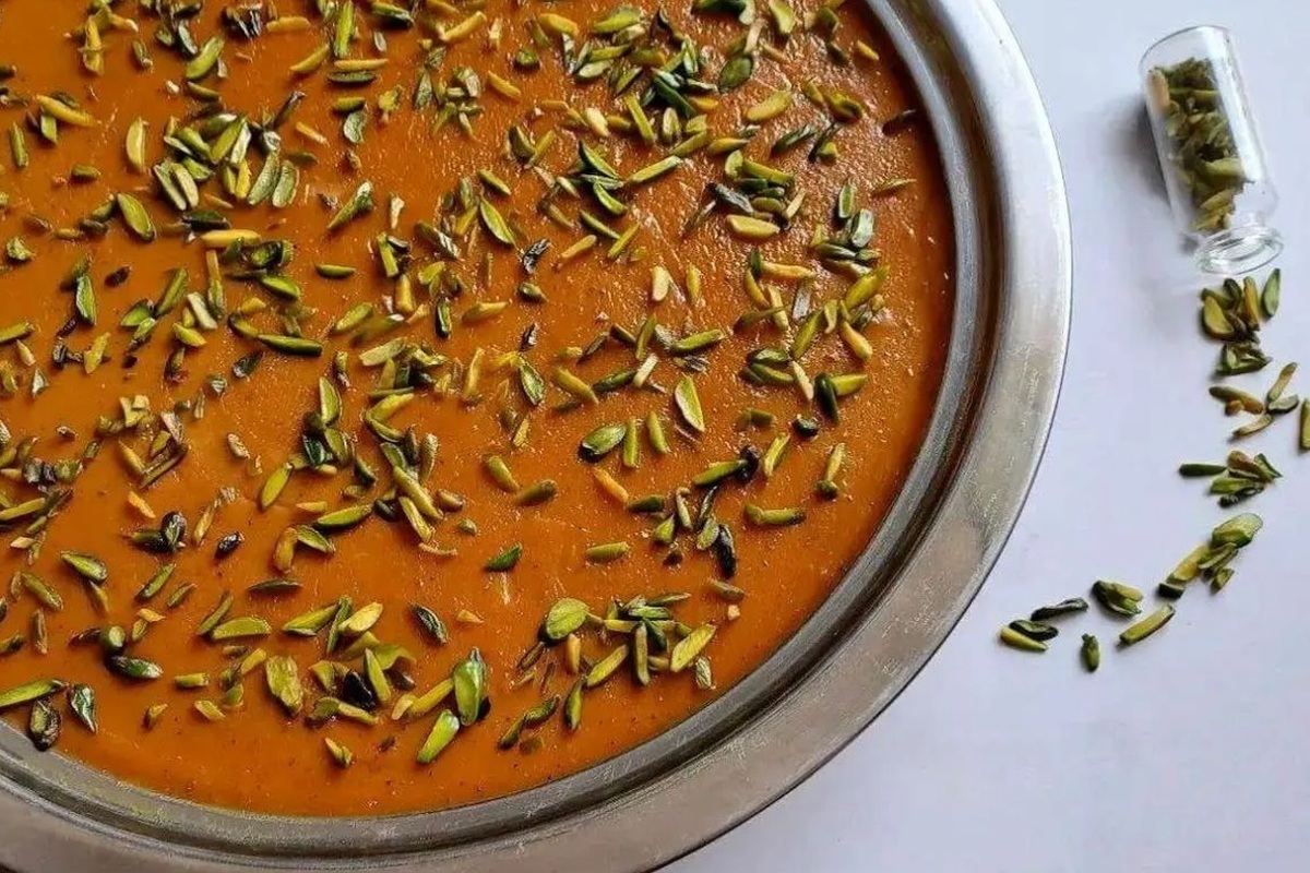 حلوای کاراملی با طعمی بهشتی مناسب برای مجالس