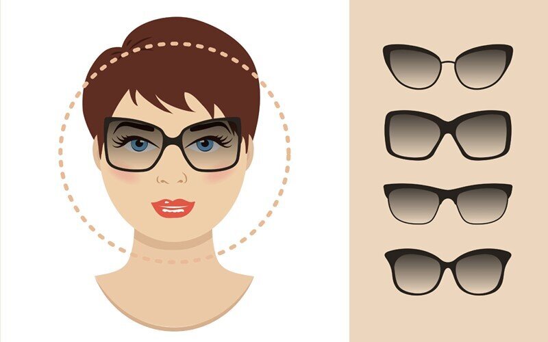 صورت گرد دارید؟ این مدل عینک آفتابی‌ها مخصوص شماست!