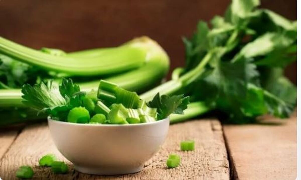 کرفس منبع غنی از ویتامین‌ها برای افراد رژیمی
