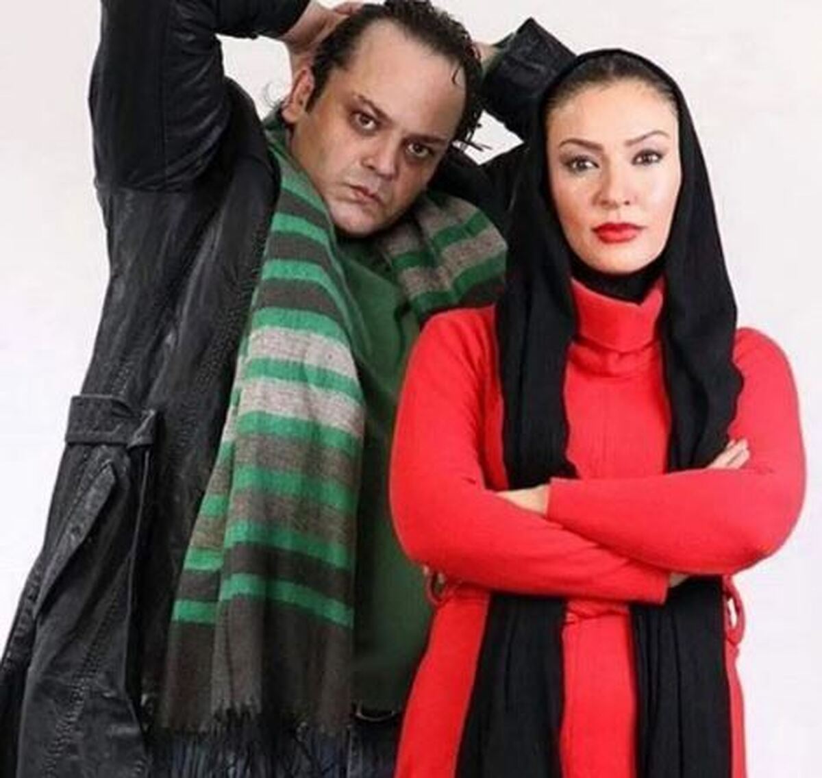 گریه‌های جگر سوز زیبا بروفه در مراسم فوت همسرش! +عکس