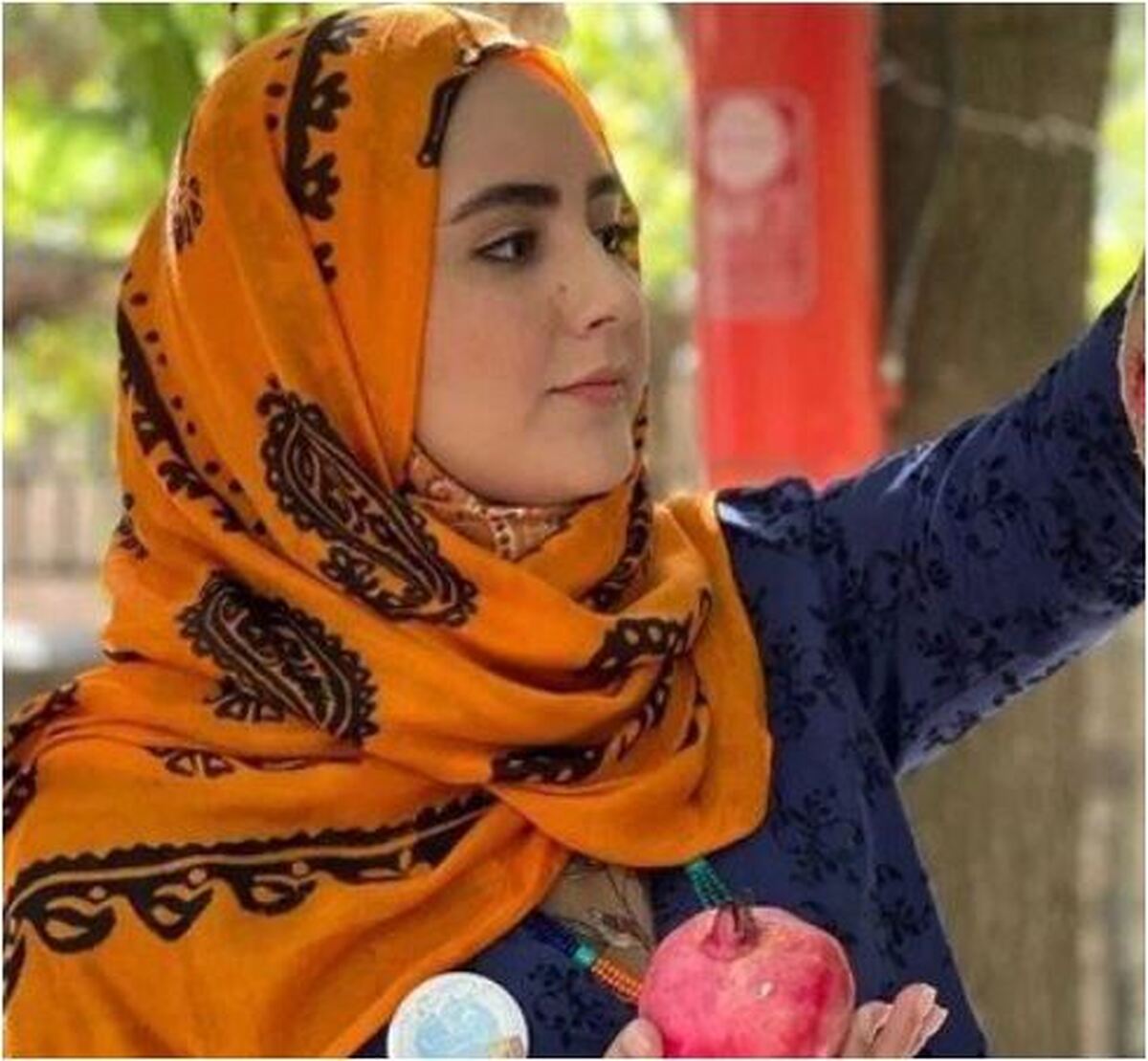 عکس آرامش بخش از بازیگر سریال نون خ در وسط دریا با استایل سنتی اش جلب توجه کرد