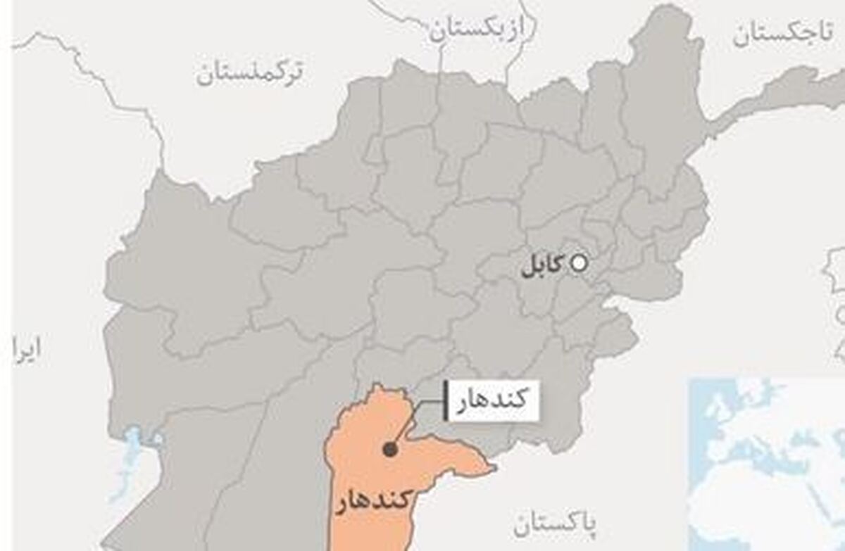 گشت‌زنی هواپیمای بدون سرنشین در آسمان قندهار