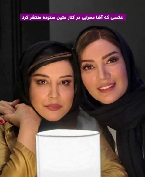 دو بازیگر زن خوش چهره و جذاب در یک قاب صمیمانه! +عکس