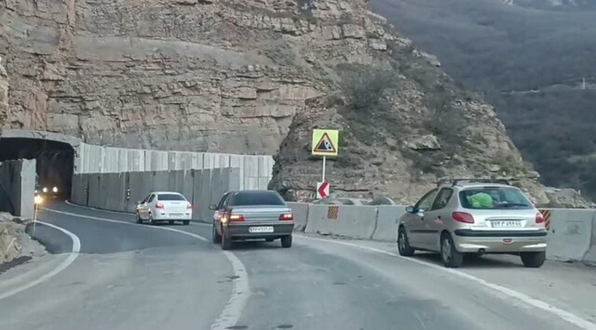بازگشایی جاده چالوس و آزادراه تهران–شمال پس از ایمن‌سازی کامل