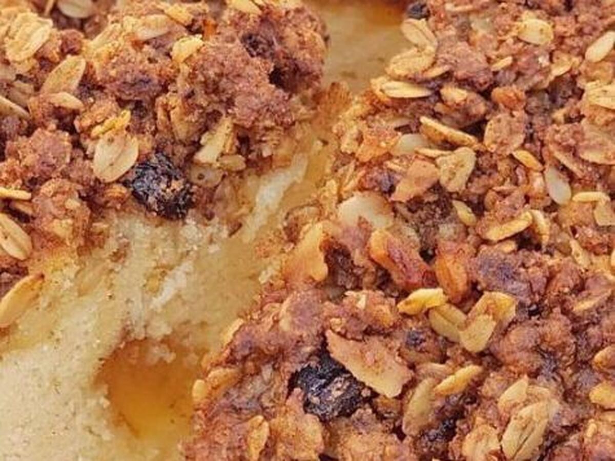رسپی پخت کرامبل سیب بهترین گزینه برای عصرانه و دورهمی