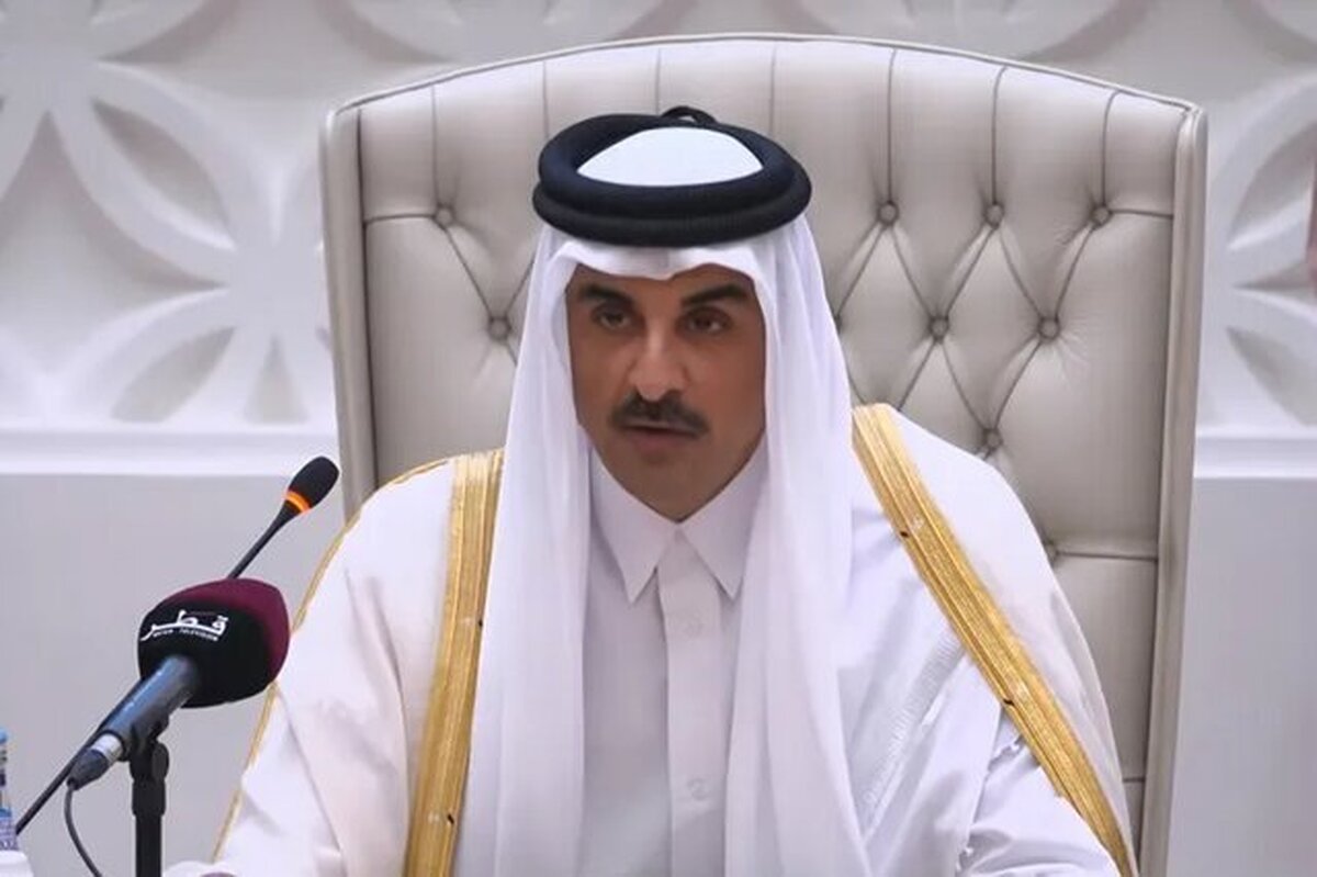 امیر قطر تجاوزات رژیم صهیونیستی به خاک سوریه را محکوم کرد