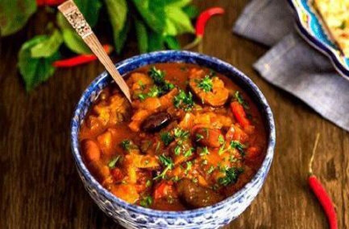 آموزش مرحله به مرحله پخت متنجنه کرمانی برای ناهار
