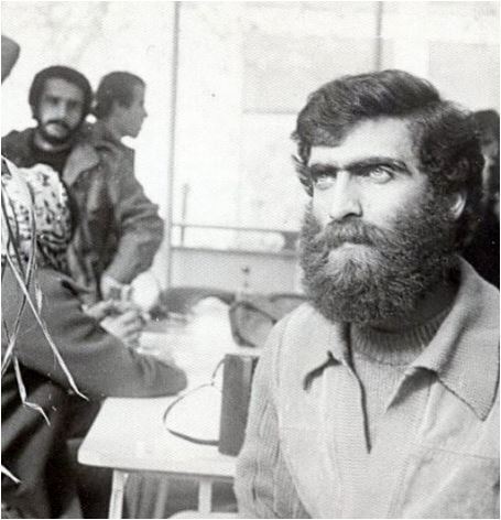 تصویری از جوانی زنده یاد کریم اکبری بازیگر ابن ملجم/چند روزی قفسی ساخته‌اند از بدنم .. یادش گرامی