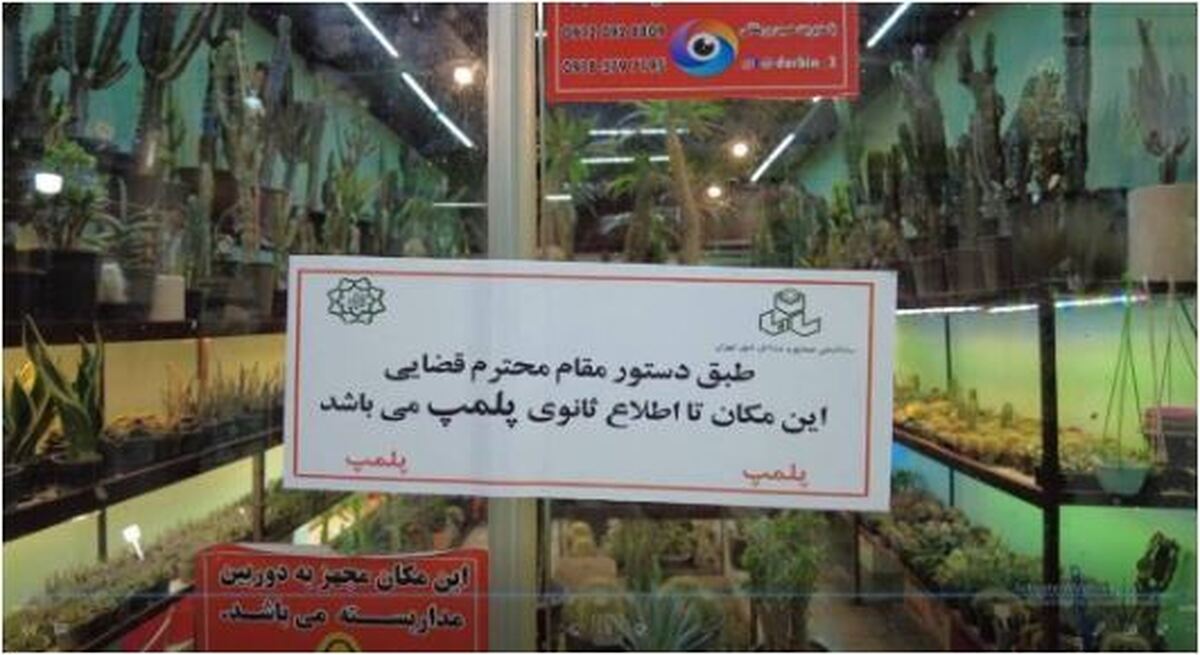 ماجرای پلمب بعضی از واحد‌های بازار گل شهید ستاری