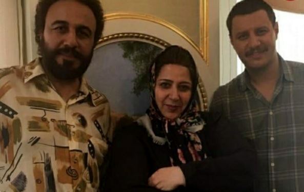 مازیار لرستانی با مدل موی فکلی و مانتوی اپل دار دهه شصتی!