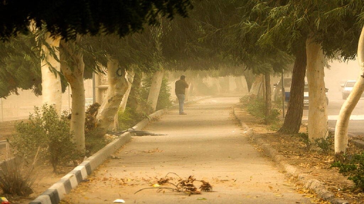 هشدار تندباد، گرد و خاک در خوزستان