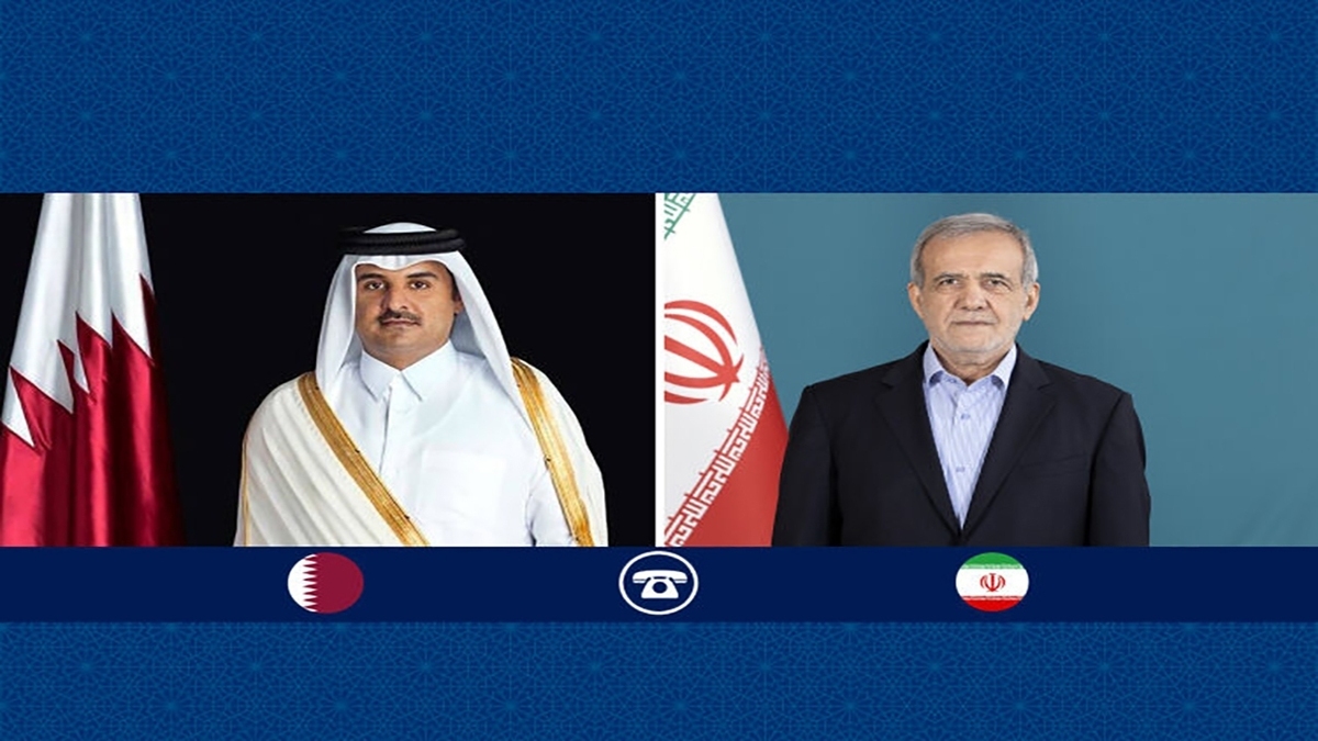 دلجویی پزشکیان از دولت و ملت قطر/ تأکید شیخ تمیم بر گسترش روابط دو کشور