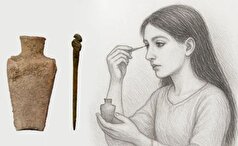 کشف سرمه ۳۰۰۰ ساله در کردستان دریچه‌ای جدید به نوآوری در عصر آهن