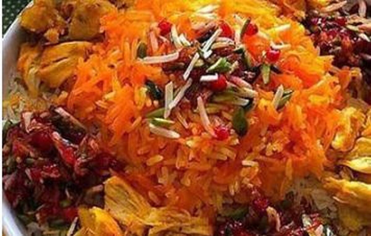 بی شک با این هویج پلو ۷ رنگ و محشر انگشتاتم می‌خوری