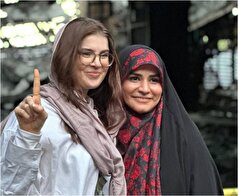 عکس وایرال شذه از سحر امامی کنار خبرنگار آمریکایی داستان دار می‌شود!
