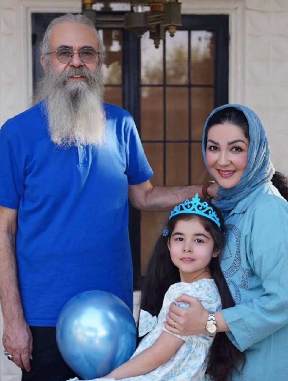 قاب خانوادگی بازیگرِ «شب دهم» در جشن تولد دخترش