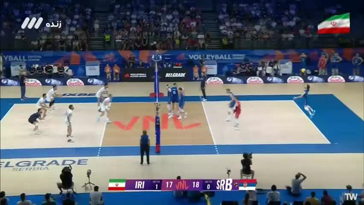 ویدئو| سرویس‌های ویرانگر امین والیبال ایران