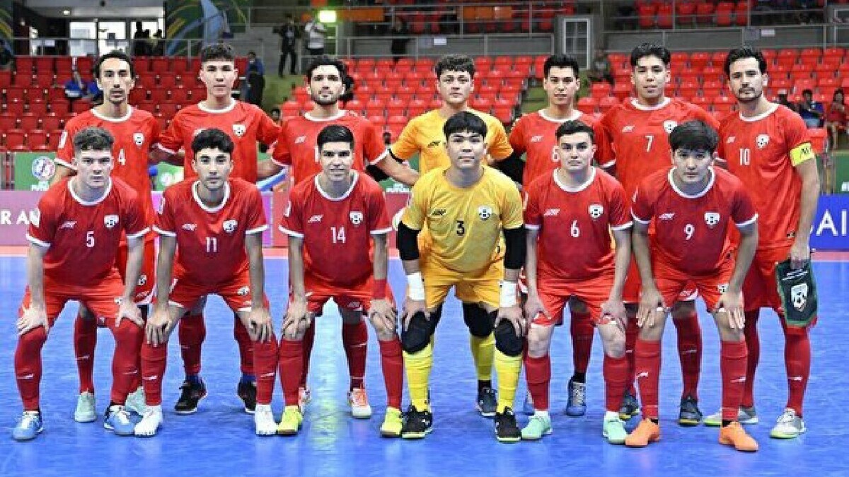 افغانستان در قرعه آسان جام فوتسال آسیا