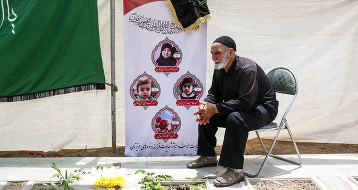 تا امروز ۱۷۷ شهید حمله اسرائیل در گلزار شهدای تهران خاکسپاری شده‌اند