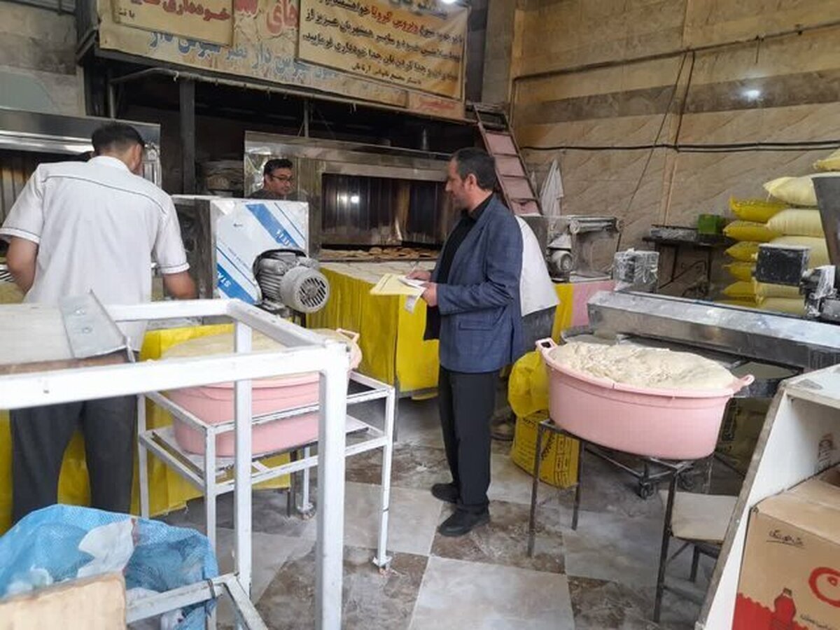 نظارت مستمر بر نانوایی‌های اردبیل حتی در روز‌های تعطیل