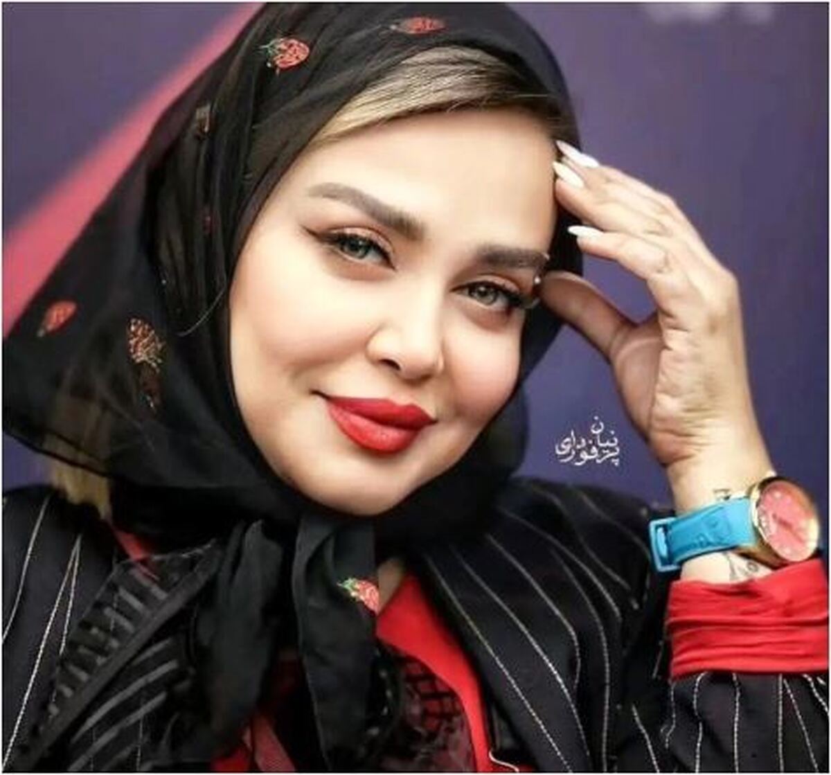 آخرین سلفی یادگاری بهاره رهنما و همسر سابقش کنار بازیگر معروف
