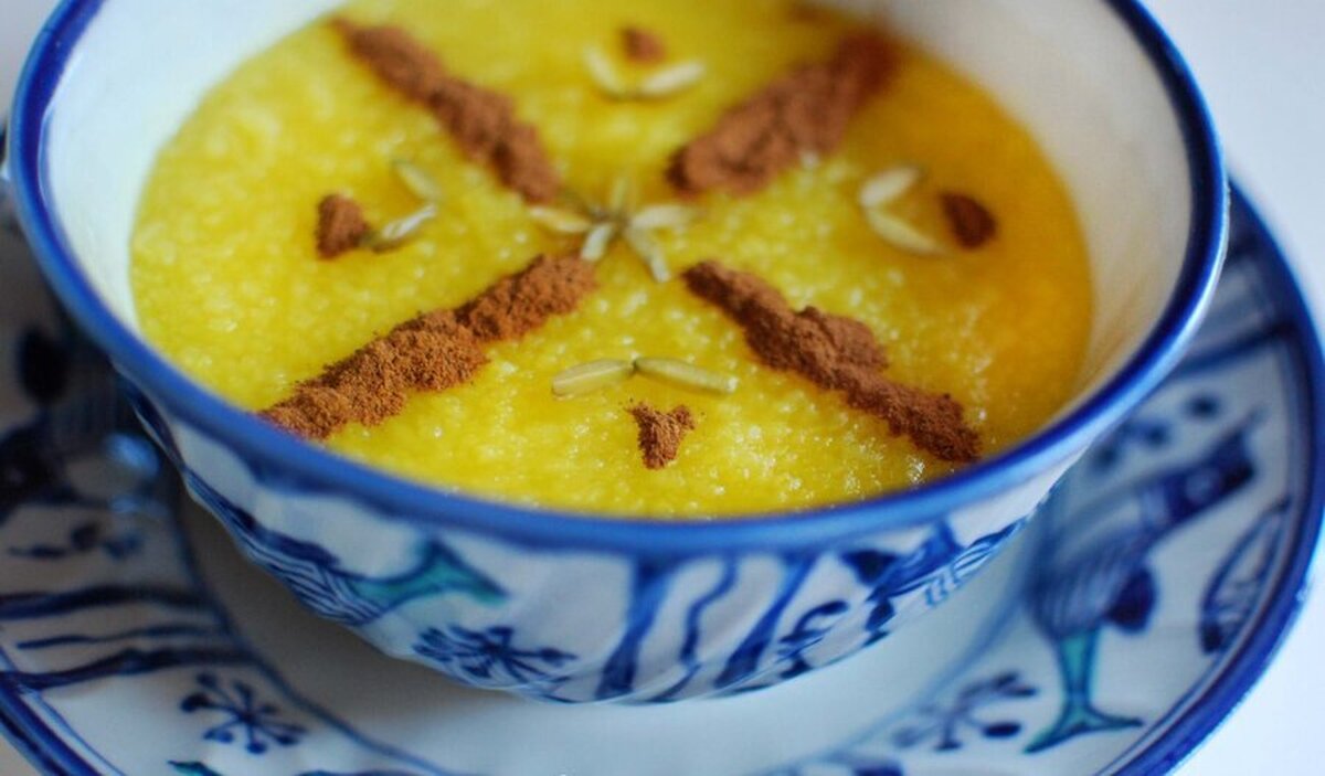 دستور سنتی برای تهیه شله زرد نذری جا افتاده