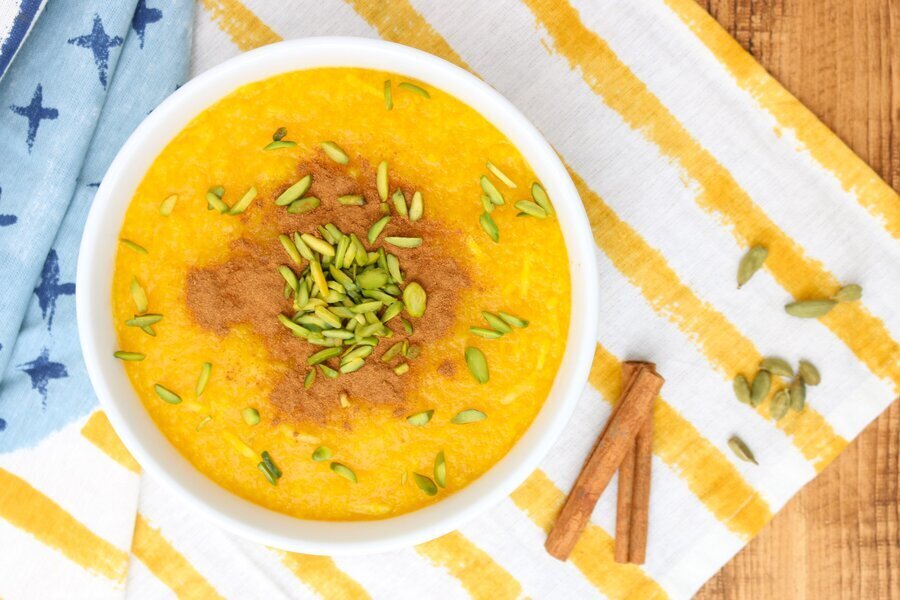 دستور سنتی برای تهیه شله زرد نذری جا افتاده