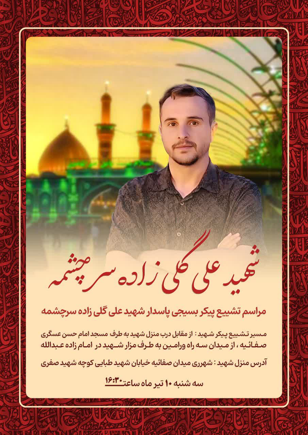 یک کربلا در این کفن جمع شده