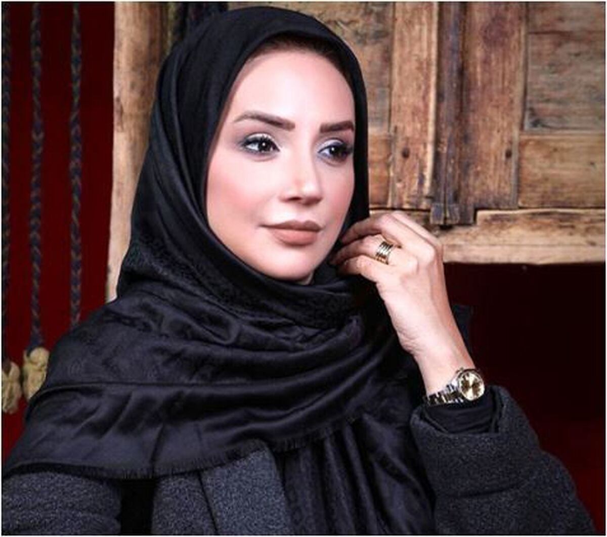 دور دور دو نفره شبنم قلی خانی کنار دختر کوچولوی خوشتیپ و خوشپوشش