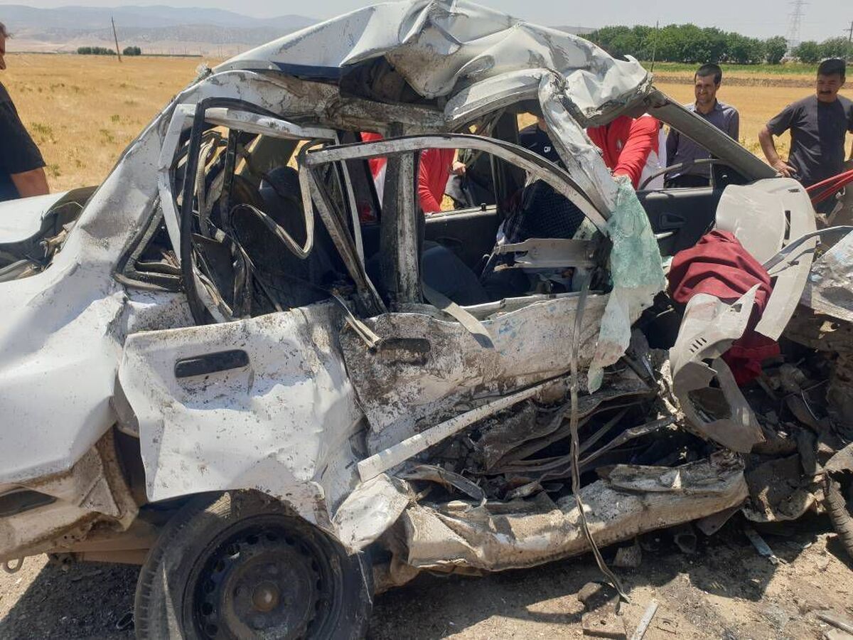 وقوع حادثه رانندگی در در محور اسلام‌آبادغرب به گواور