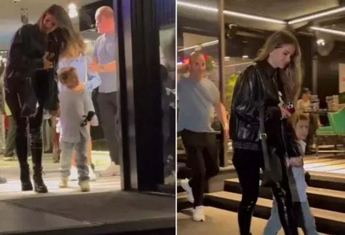 چاینا سوارس در این هوای گرم با استایل چرم خود خبرساز شد