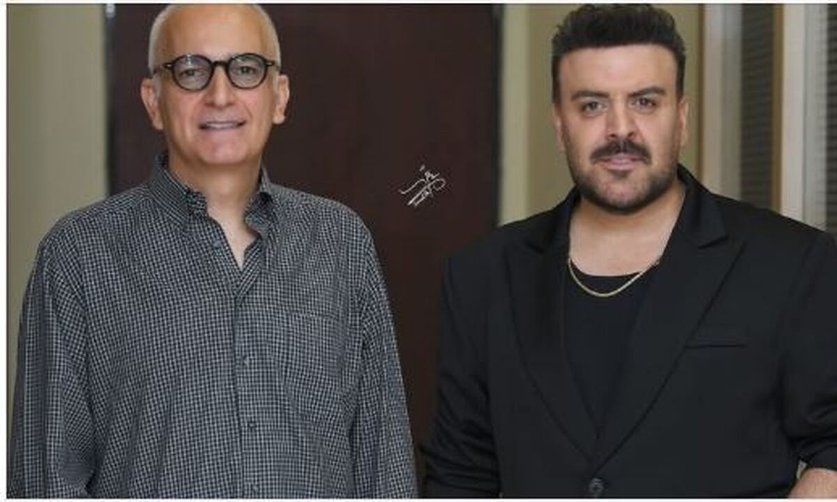 گریم خنده دار دهه شصتی بیژن بنفشه‌خواه و بهرنگ علوی/از دست ندید!