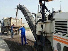 ارتقای امنیت وسهولت تردد با اغاز عملیات لکه گیری در مرز مهران