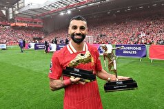 محمد صلاح با لوئیس دیاز، بازیکن لیورپول خداحافظی کرد