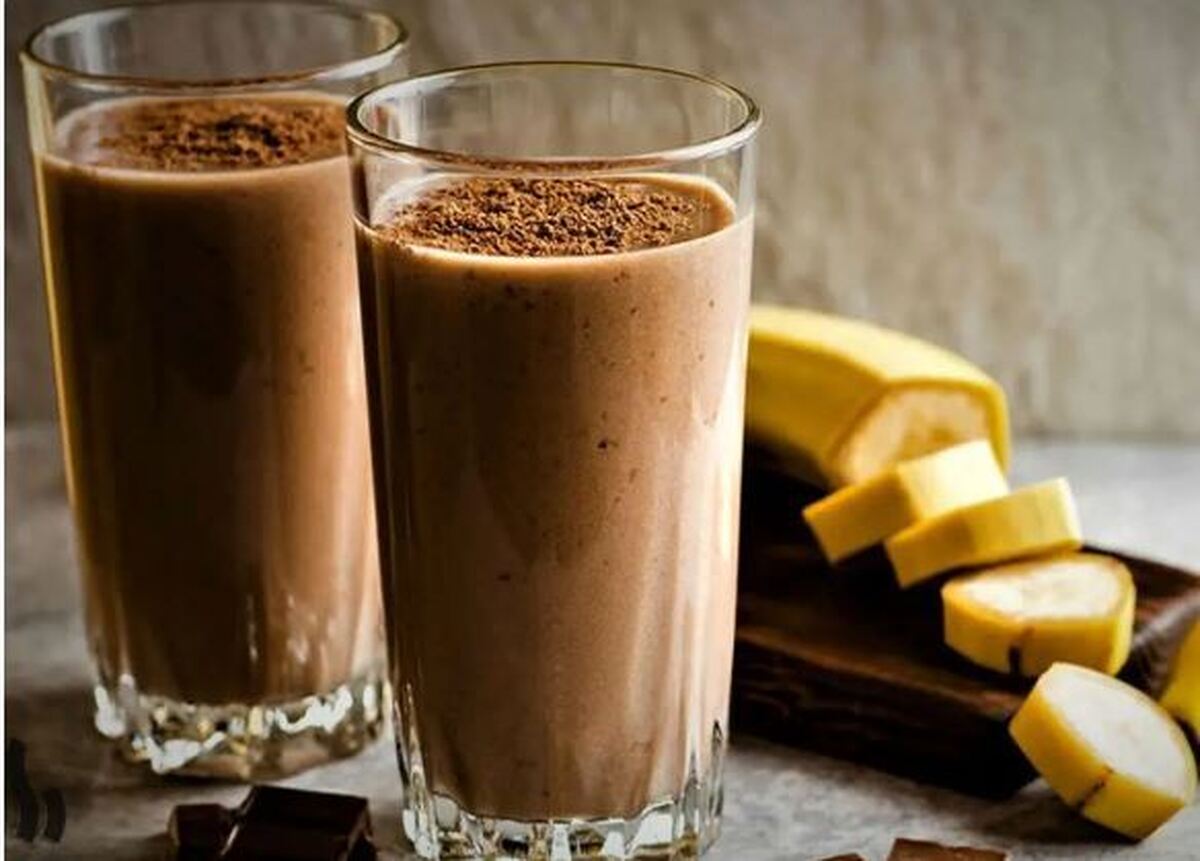 طرز تهیه اسموتی شکلاتی مخصوص افراد رژیمی
