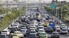 ترافیک پرحجم و سنگین در اکثر معابر و بزرگراه‌های پایتخت